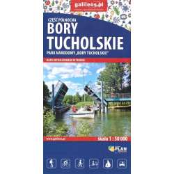 Mapa - Bory Tucholskie-część północna-PN - 1