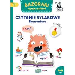 Kapitan Nauka Bazgraki czytają sylabami Elementarz - 1