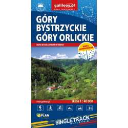 Mapa - Góry Bystrzyckie i Góry Orlickie 1:40 000