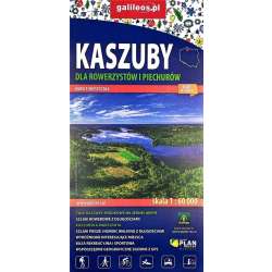 Mapa - Kaszuby dla rowerzystów i piechurów - 1