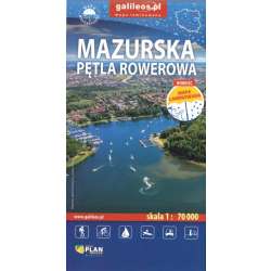 Mazurska Pętla Rowerowa 1:70 000 laminowana
