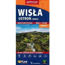 Mapa - Wisła, Ustroń i okolice 1:20 000 - 1