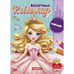 Kolorowe królewny z naklejkami - 1