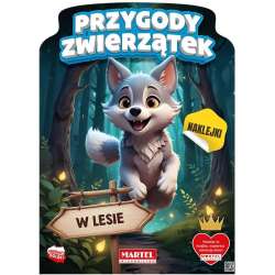 Przygody zwierzątek w lesie z naklejkami