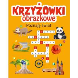 Krzyżówki obrazkowe. Poznaję świat - 1
