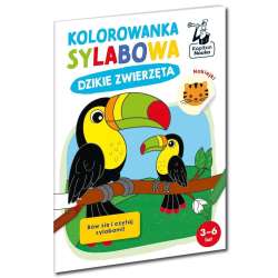 Kapitan Nauka.Kolorowanka sylabowa. Dzikie...