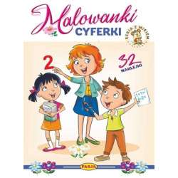 Malowanki cyferki. Seria z misiem - 1