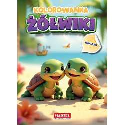 Kolorowanka Żółwiki z naklejkami