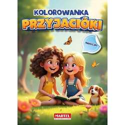 Kolorowanka Przyjaciółki z naklejkami - 1