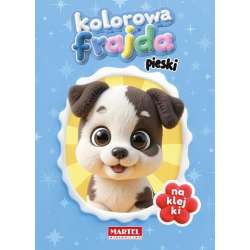 Kolorowa frajda. Pieski z naklejkami