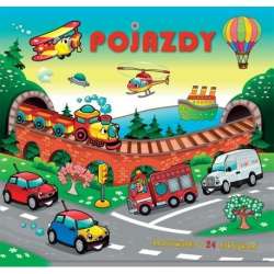 Pojazdy. Kolorowanka z 24 naklejkami - 1