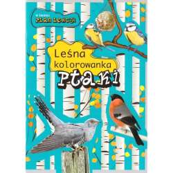 Leśna kolorowanka. Ptaki
