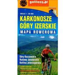 Mapa rowerowa - Karkonosze, Góry Izerskie 1:50 000