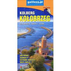 Plan miasta - Kołobrzeg i Ustronie Morskie 1:10000