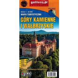 Mapa tur. - Góry Kamienne i Wałbrzyskie lam