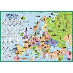 Mappuzzle Junior - Europa mapa polityczna - plakat - 1