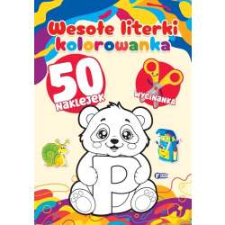 Wesołe literki. Kolorowanka