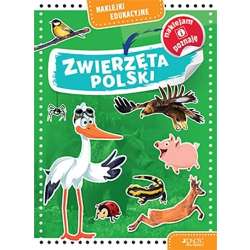Naklejki edukacyjne. Zwierzęta Polski