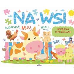 Książka edukacyjna z puzzlami. Na wsi