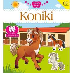 Naklejki iskierki z brokatem. Koniki