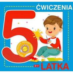 Ćwiczenia 5-latka z naklejkami