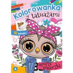 Kolorowanka z tatuażami. Urocze sóweczki - 1