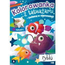 Kolorowanka z tatuażami. Rybki - 1