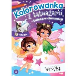 Kolorowanka z tatuażami Wróżki