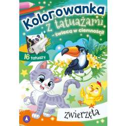 Kolorowanka z tatuażami Zwierzęta