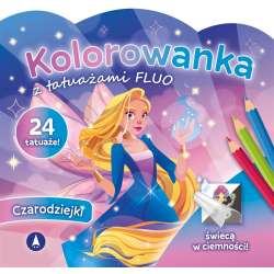 Kolorowanka z tatuażami flou Czarodziejki