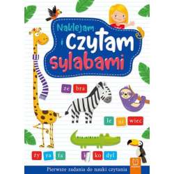 Książeczka Naklejam i czytam sylabami. Pierwsze zadania do nauki czytania. Wydanie II (9788382134025)