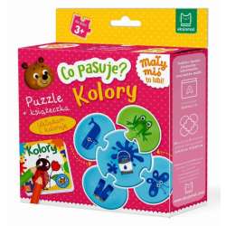 Co pasuje? Kolory. Puzzle + książeczka (9788382134117)