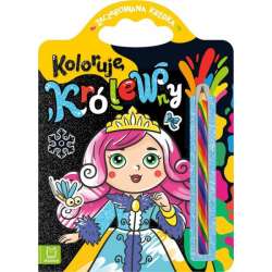 Książeczka Zaczarowana kredka. Koloruję królewny. (9788382137897)