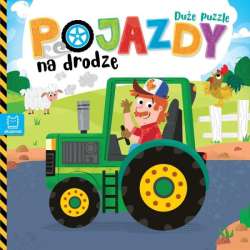 Książeczka Pojazdy na drodze. Duże puzzle (9788382138184) - 1