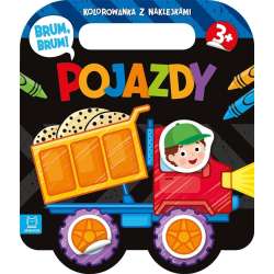 Brum, brum! Pojazdy. Kolorowanka z naklejkami - 1