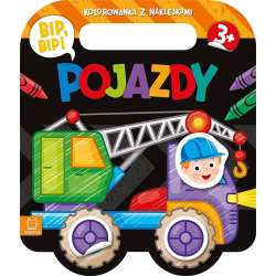 Bip, bip! Pojazdy. Kolorowanka z naklejkami