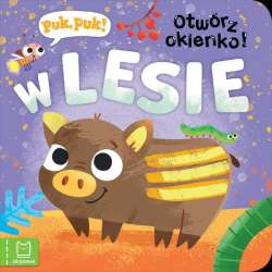 Książeczka Puk, puk! Otwórz okienko! W lesie (9788382138917) - 1
