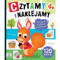 Książeczka Czytamy i naklejamy. Pierwsze czytanki obrazkowe 4+ (9788382139167) - 1