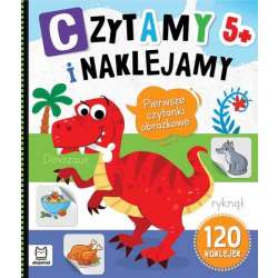 Książeczka Czytamy i naklejamy. Pierwsze czytanki obrazkowe 5+ (9788382139174) - 1