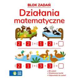 Książeczka Blok zadań. Działania matematyczne nw (9788382405842)