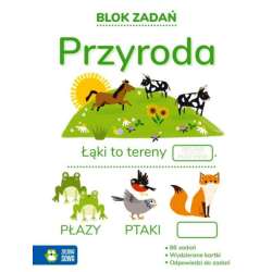 Książeczka Blok zadań. Przyroda (9788382405859)