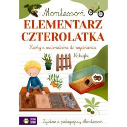 Książeczka Montessori. Elementarz czterolatka (9788382406283)