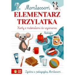 Książeczka Montessori. Elementarz trzylatka (9788382406245) - 1