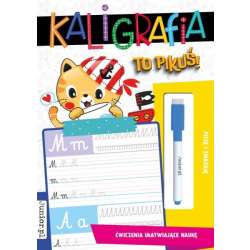 Książeczka Kaligrafia to pikuś Books and fun (9788382494877)