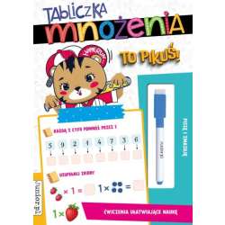 Książeczka Tabliczka mnożenia to pikuś Books and fun (9788382494907)