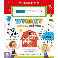 Książeczka Nauka z pisakiem. Wyrazy, słowa, słówka (9788382495362)
