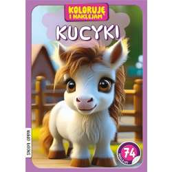 Koloruję i naklejam, Kucyki