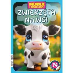 Koloruję i naklejam, Zwierzęta na wsi