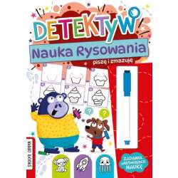Książeczka Piszę i zmazuję Detektyw Nauka rysowania (9788382497953)