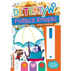Książeczka Piszę i zmazuję Detektyw Połącz kropki (9788382497960)